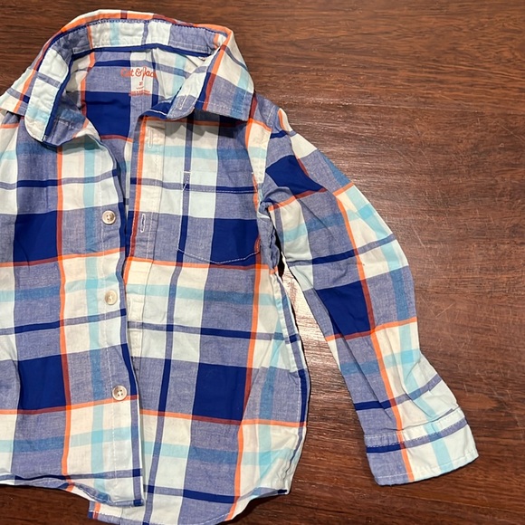 toddler boy button down shirt - Picture 3 of 4